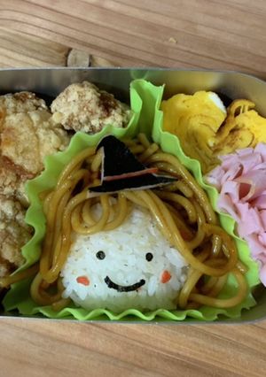 ハロウィン弁当！ちびっ子魔女♪-レシピのメイン写真