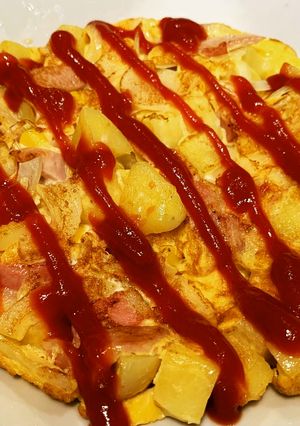 簡単じゃがいもスパニッシュオムレツ-レシピのメイン写真