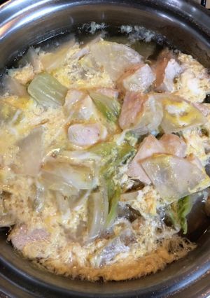 親子丼かなー?…卵とじ!-レシピのメイン写真