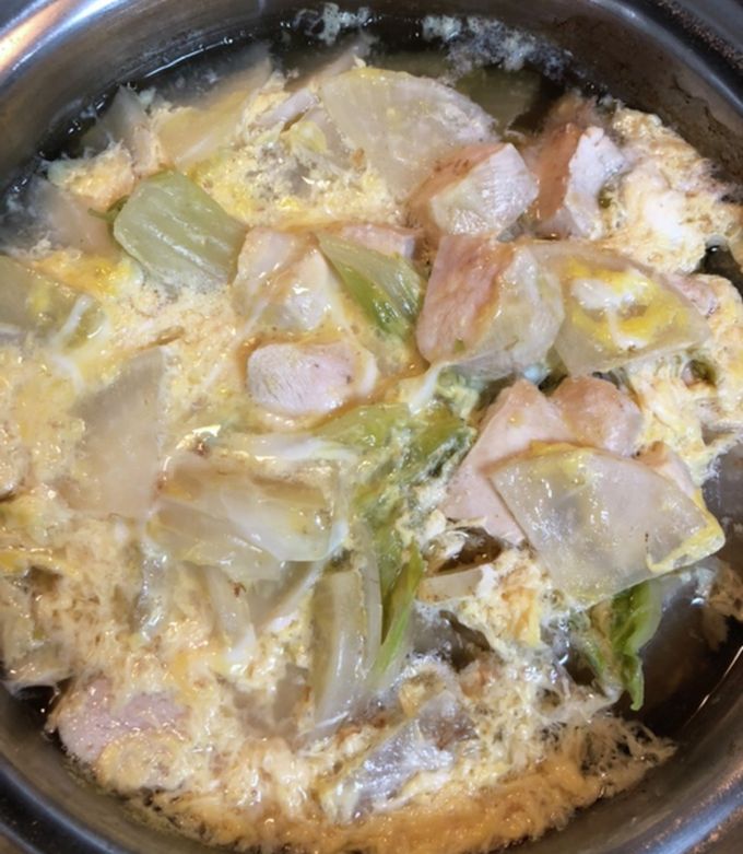 親子丼かなー？…卵とじ！-レシピのメイン写真
