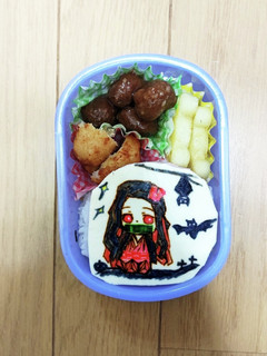 お弁当 鬼滅の刃ハロウィンオブアート-レシピのメイン写真