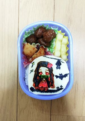 お弁当 鬼滅の刃ハロウィンオブアート-レシピのメイン写真