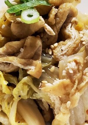 お年寄り絶賛シリーズ☆白菜・揚げ炒め煮☆-レシピのメイン写真