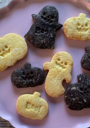 型抜きクッキー　ハロウィン-レシピのメイン写真