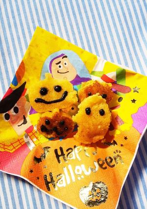 ハロウィンホットケーキ風-レシピのメイン写真