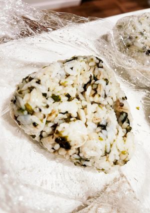 栄養満点おにぎり（しらす×韓国のり）-レシピのメイン写真