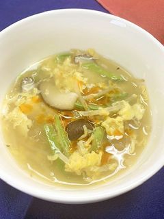 ふわふわ卵と野菜のスープ-レシピのメイン写真