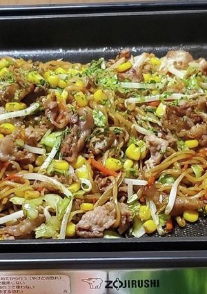 コーン焦がしバター焼きそば(*^^*)-レシピのメイン写真