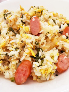 大根菜 しらす チャーハン-レシピのメイン写真