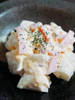 長芋と茹で卵のサラダ-レシピのメイン写真