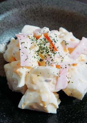 長芋と茹で卵のサラダ-レシピのメイン写真