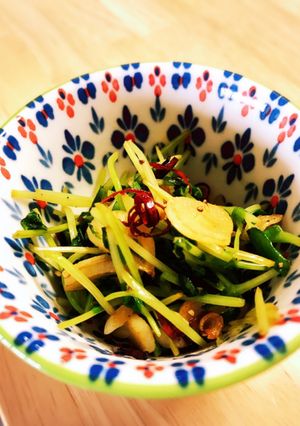 豆苗ペペロン-レシピのメイン写真