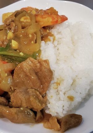 簡単！　バリエーション豊かな中華風カレー-レシピのメイン写真