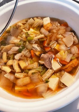 牡蠣　あったかうどん　めんつゆ-レシピのメイン写真