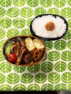 豚こまの生姜焼き弁当〜高校生男子弁当〜-レシピのメイン写真
