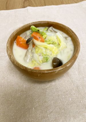 白菜のシチュー風スープ-レシピのメイン写真