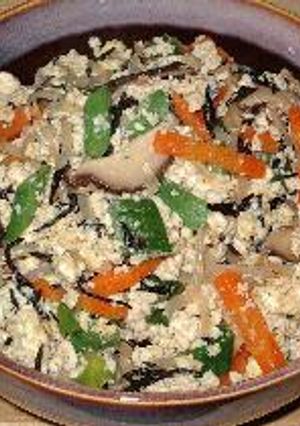 具沢山炒り豆腐-レシピのメイン写真