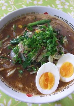 挽肉入り❤野菜ラーメン-レシピのメイン写真