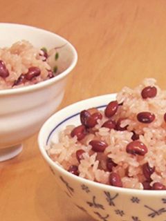 ガッテン 焼き蒸し フライパンで赤飯-レシピのメイン写真