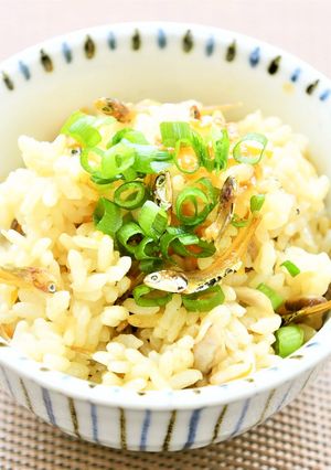 田作炊き込みご飯-レシピのメイン写真