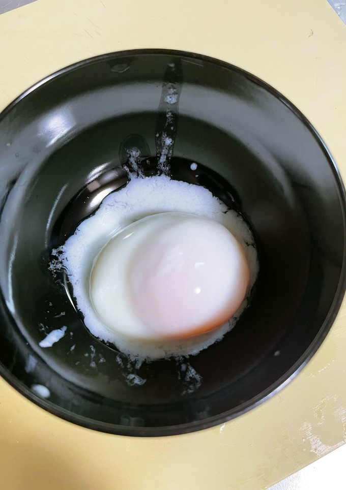 これ絶対簡単！温度卵の作り方！(温泉卵)-レシピのメイン写真
