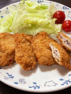 超簡単!*豚薄切りのミルフィーユ豚カツ*-レシピのメイン写真