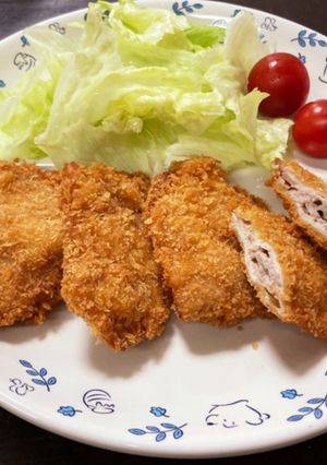 超簡単！＊豚薄切りのミルフィーユ豚カツ＊-レシピのメイン写真