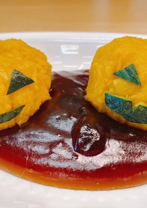 宗田みたらしハロウィンスイーツ-レシピのメイン写真