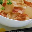 ほっこりするね☆大根とベーコンの煮物