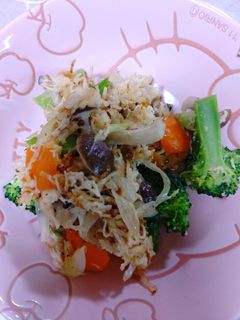 サラダチキンとブロッコリーのマヨ炒め-レシピのメイン写真