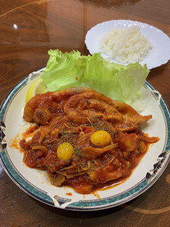 豚肉ロースのソテー アラビアータ風で!-レシピのメイン写真