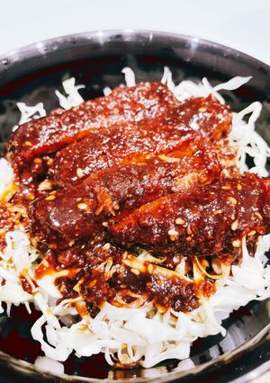 やばい!めちゃうまソースかつ丼-レシピのメイン写真