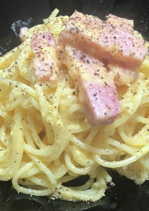 生クリーム不要・全卵【カルボナーラ】-レシピのメイン写真