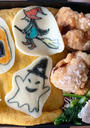 ハロウィン弁当-レシピのメイン写真