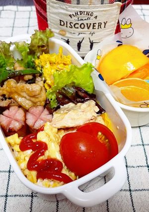 毎日のお弁当284-レシピのメイン写真
