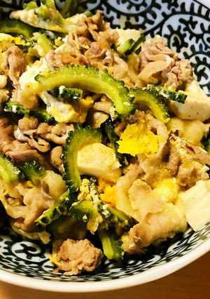 変わり種●柚子豆腐のゴーヤーチャンプルー-レシピのメイン写真