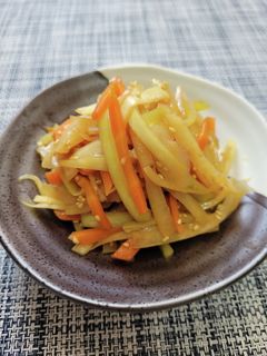 大根の皮☆捨てずにきんぴら❀-レシピのメイン写真
