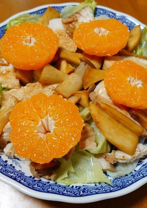 和歌山みかんのフラワーサラダ-レシピのメイン写真