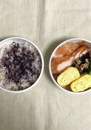 自分弁当・10月27日-レシピのメイン写真