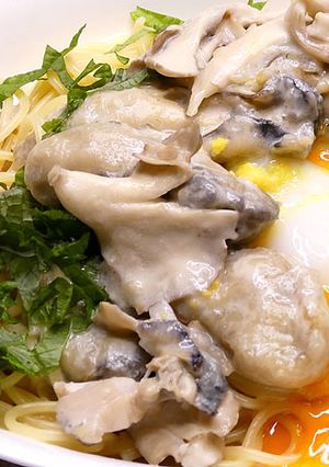 牡蠣と舞茸のクリームパスタ-レシピのメイン写真