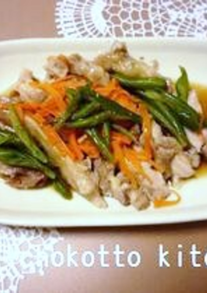 レンジで簡単♪　鶏肉と野菜の和風蒸し-レシピのメイン写真