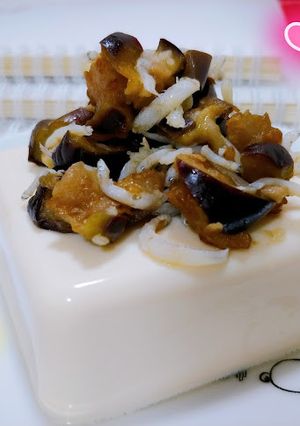 豆腐のナスソースかけ♡-レシピのメイン写真