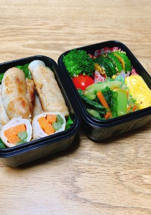 男子高校生のお弁当385-レシピのメイン写真