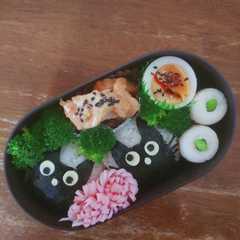 รูปของ JK☆ハロウィンクロネコ弁当♪