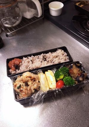 若鶏のねぎ塩焼きの和風弁当-レシピのメイン写真