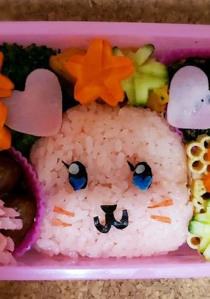 クルルン キャラ弁 くるるん弁当-レシピのメイン写真
