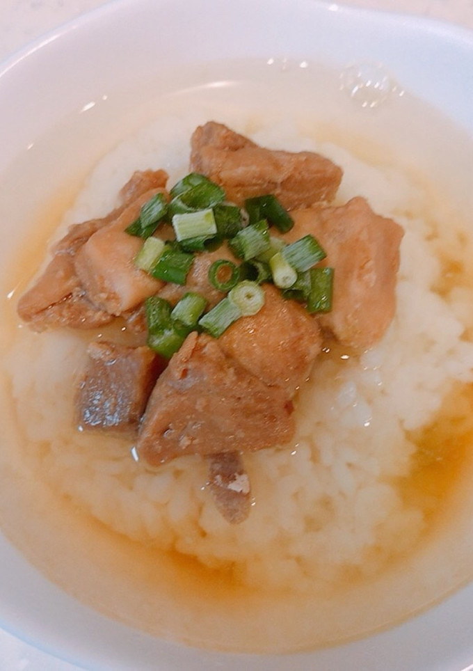 マグロの甘辛煮で、だし茶漬け！-レシピのメイン写真