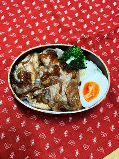 10/27 豚の生姜焼き弁当-レシピのメイン写真