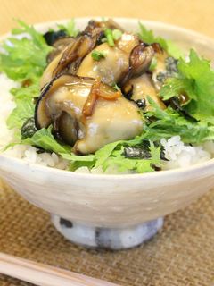 カキの佃煮風丼-レシピのメイン写真