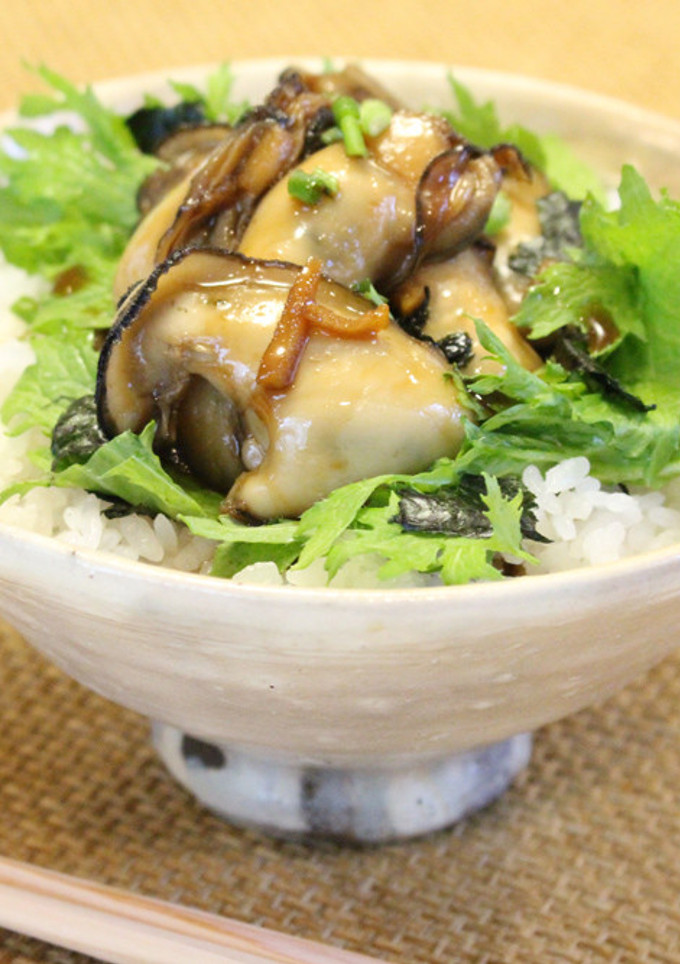 カキの佃煮風丼-レシピのメイン写真